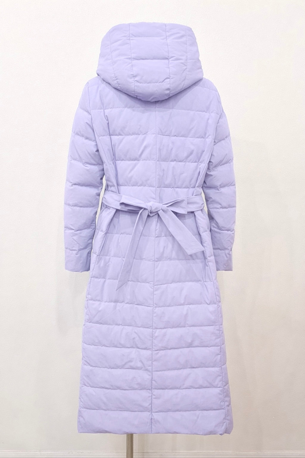 hooded down coat