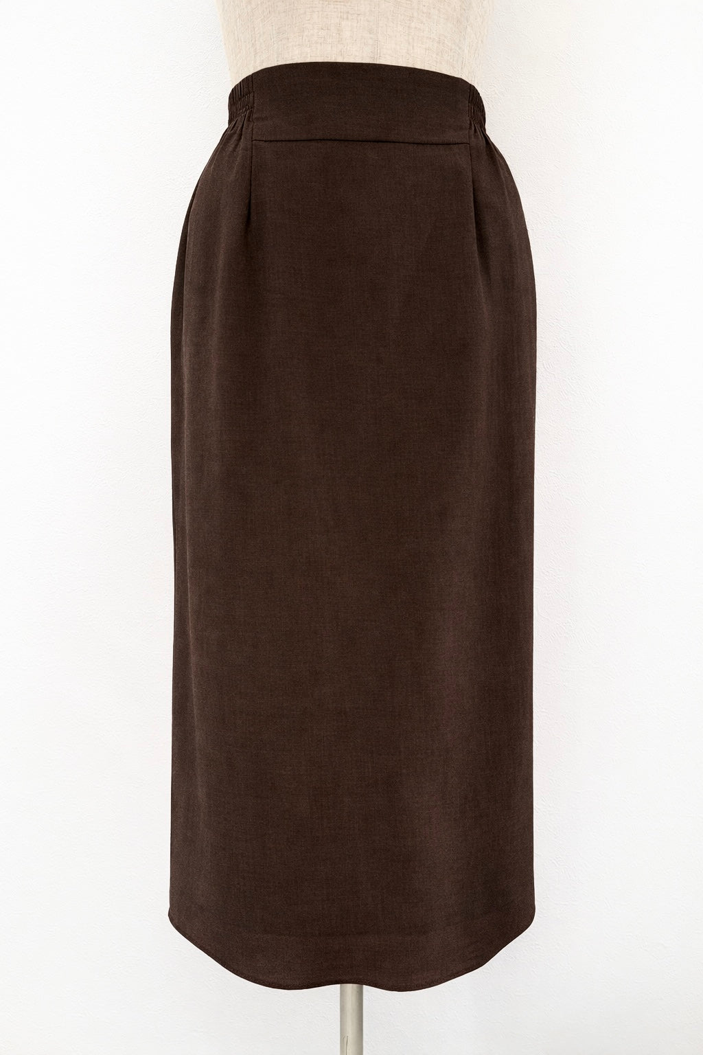 タイトスカート〈ブラウン〉