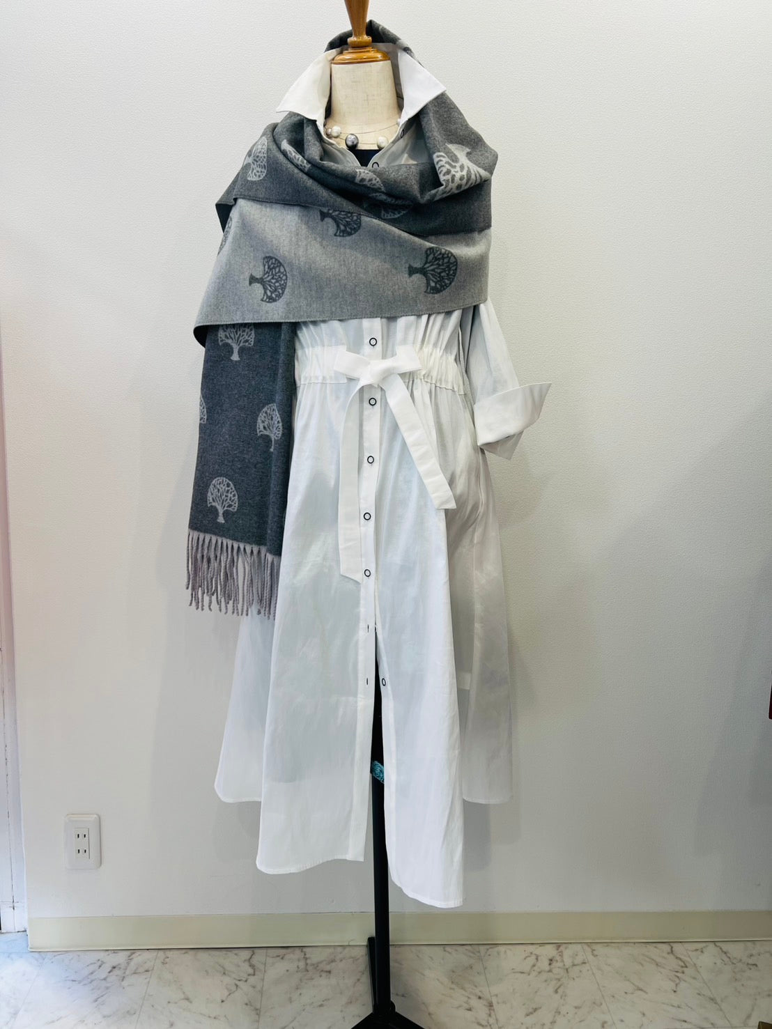 🆕Coat Dress〈White〉