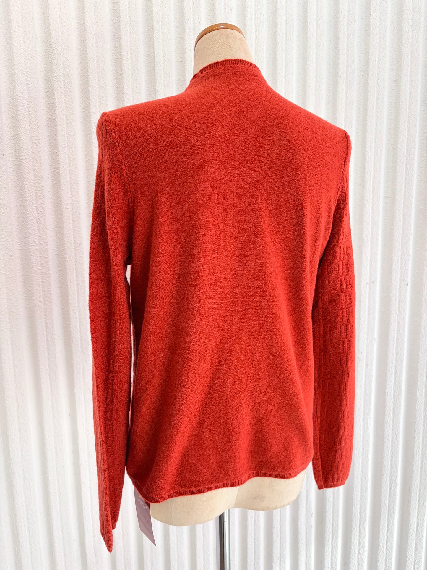 Knit top (orange)