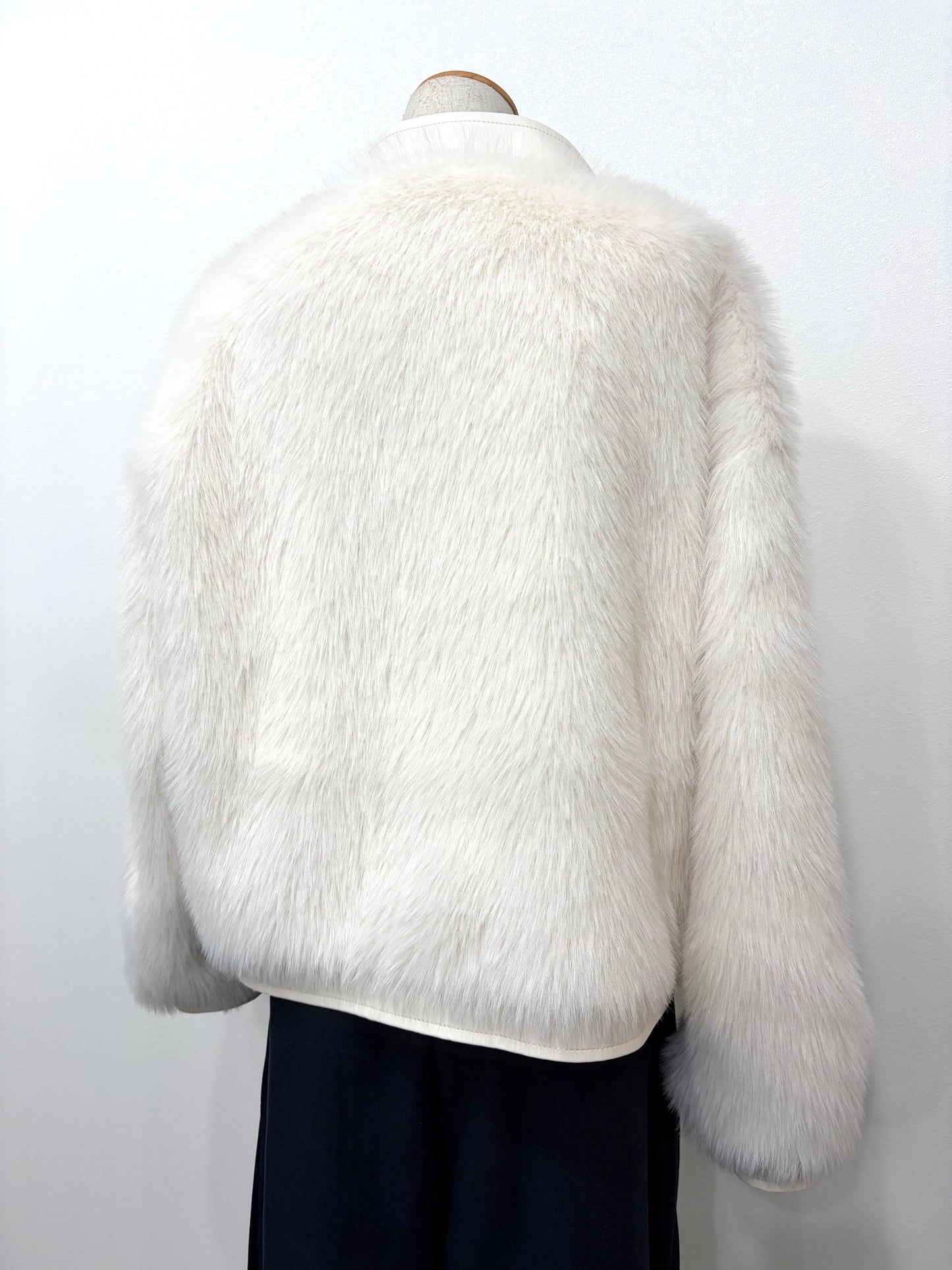 【一点もの】ジップアップファーブルゾン