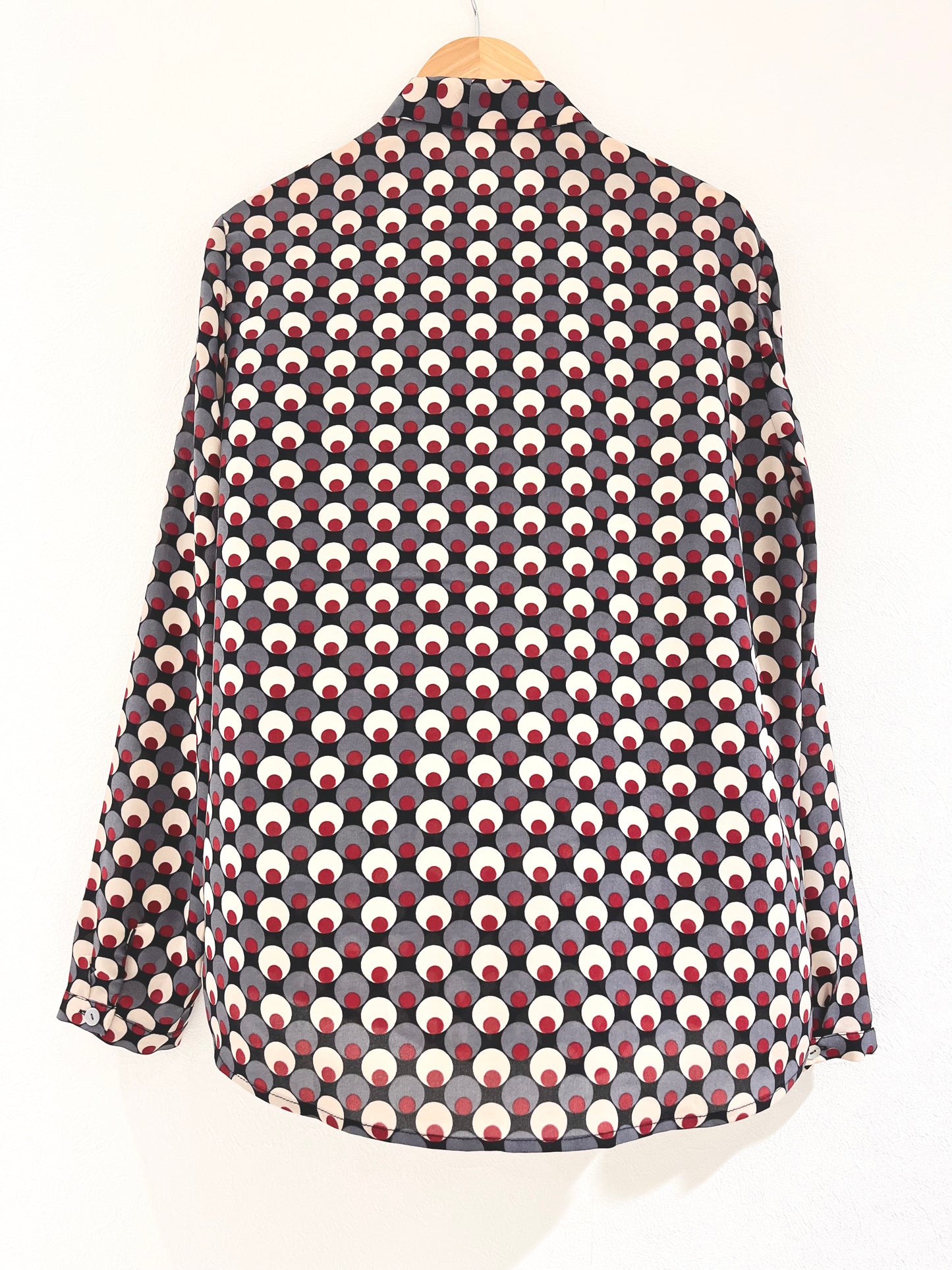 Bow tie blouse (size M) (size XL)
