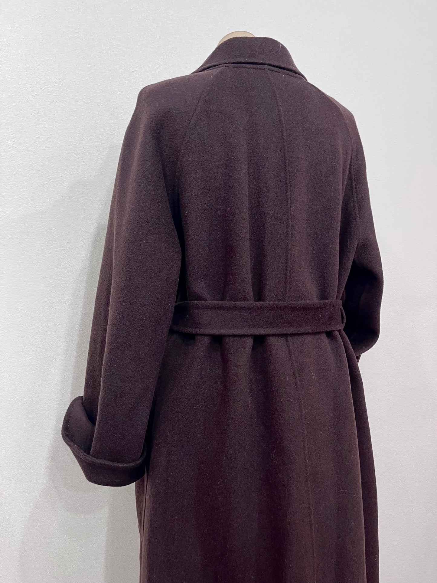 ウール100%一枚仕立てコート