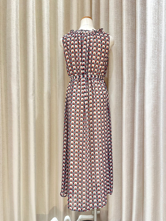 1点限定再入荷 襟フリルリラックスワンピース