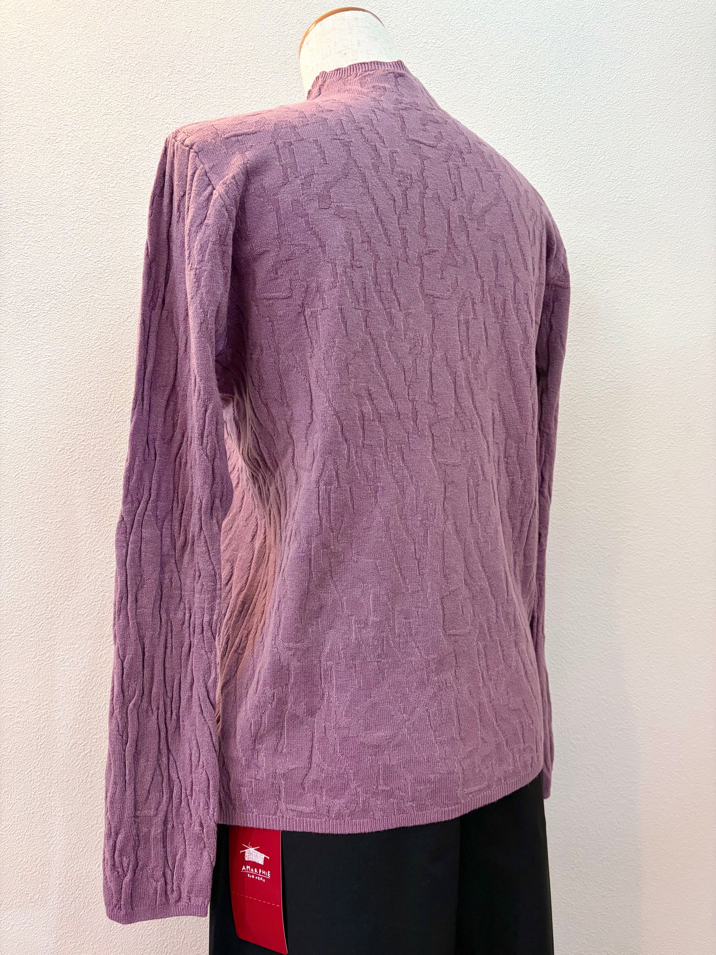 100% Rayon Knit Top (Purple)