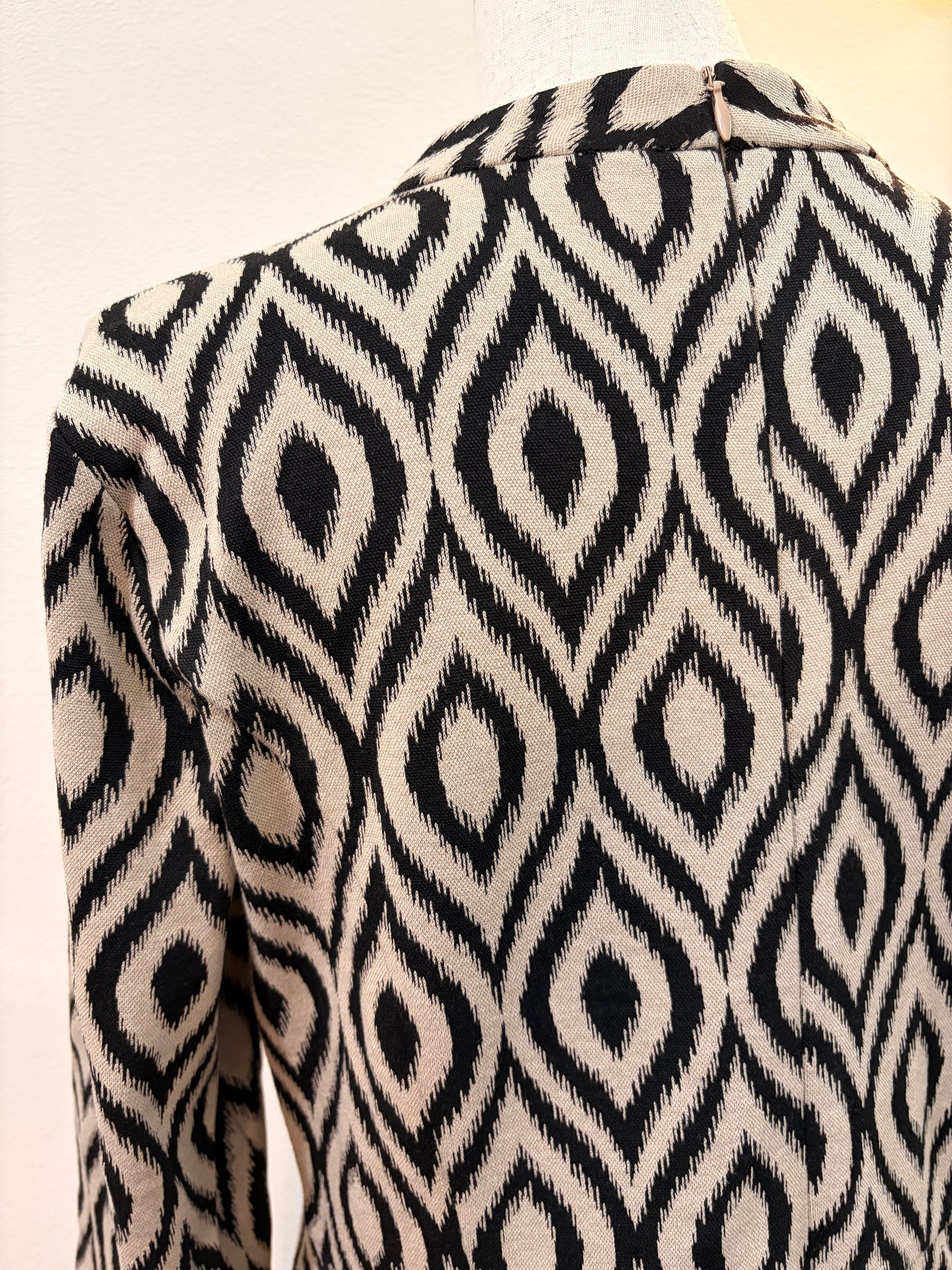 ロングジャージワンピース〈ベージュ〉