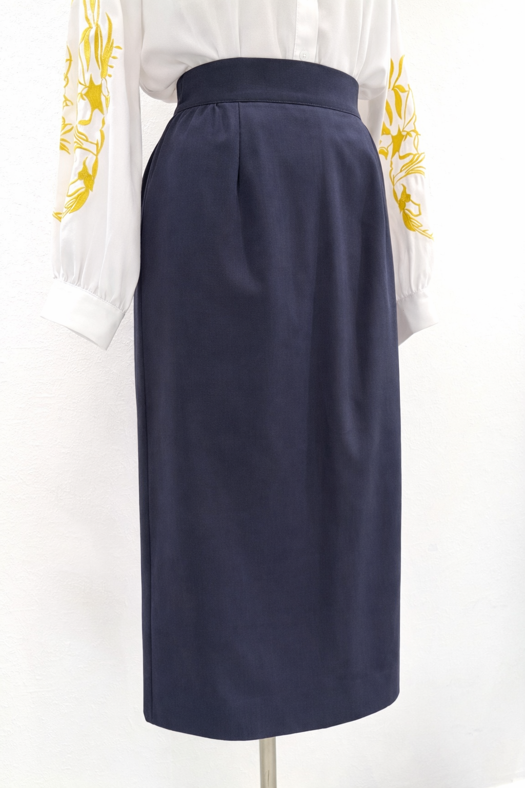 タイトスカート〈ネイビー〉