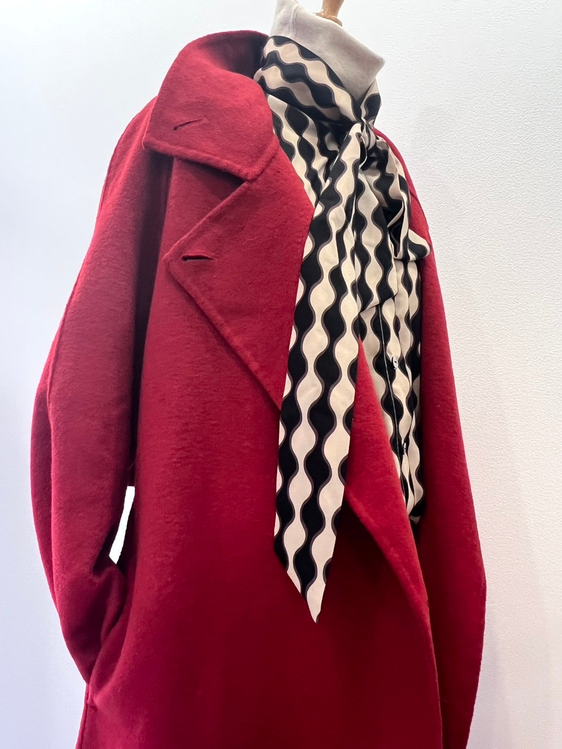 ウール100%コート