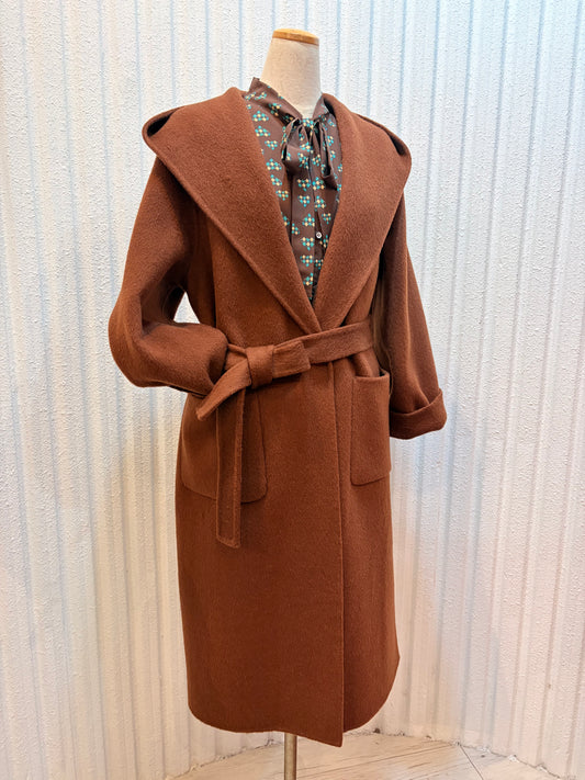 ウール100%コート