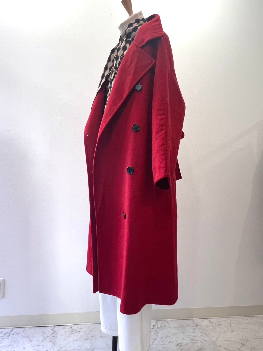 ウール100%コート