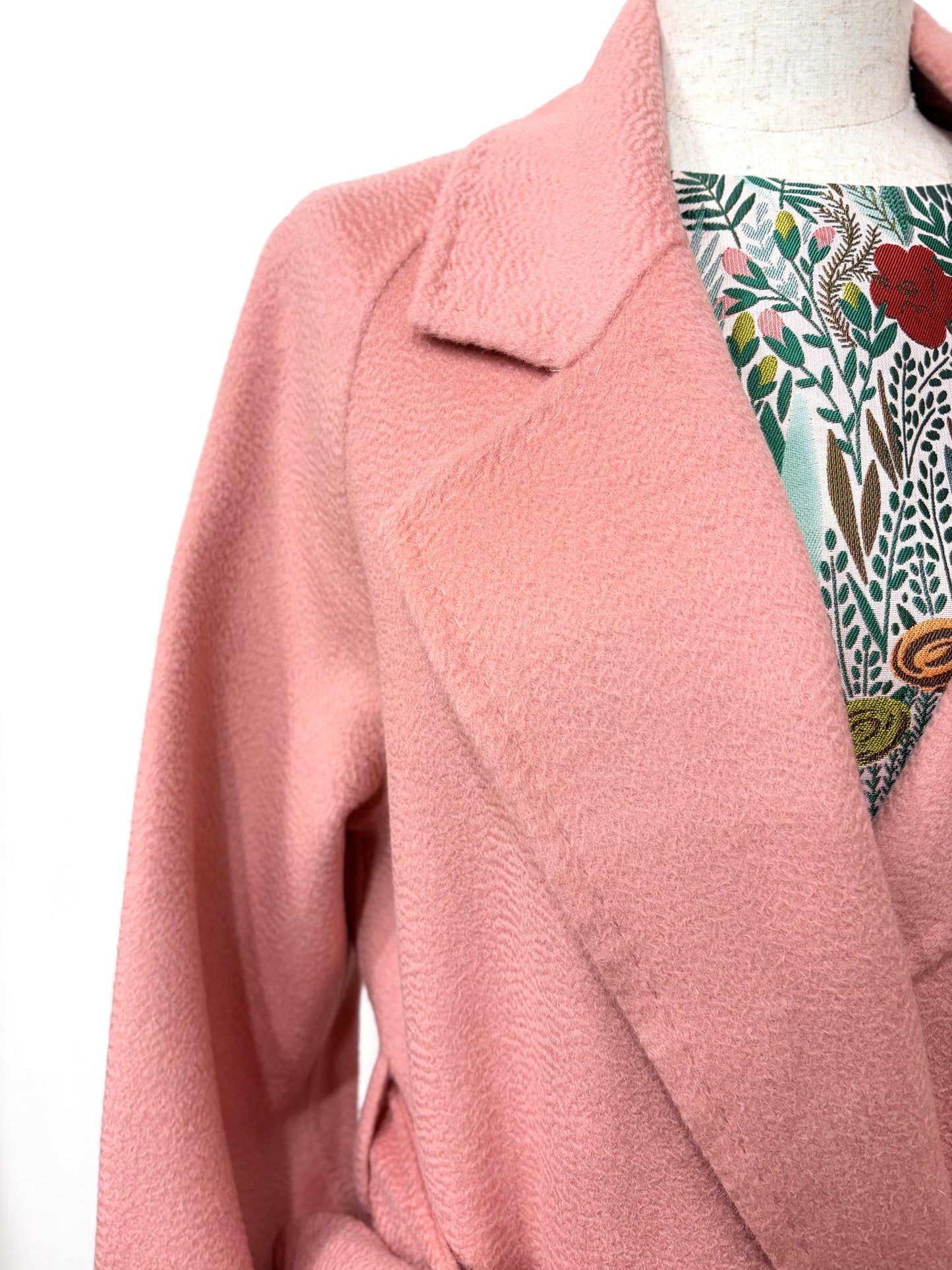 一点ものウール100%コート