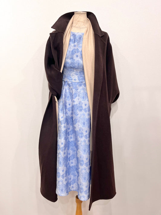 ウール100%一枚仕立てコート