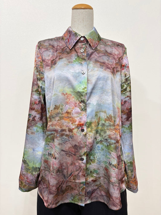 アートシャツブラウス