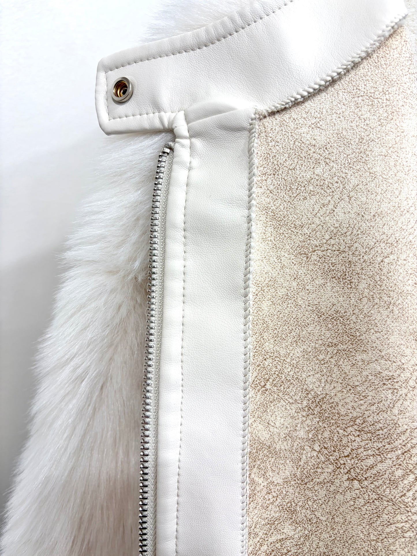 【一点もの】ジップアップファーブルゾン