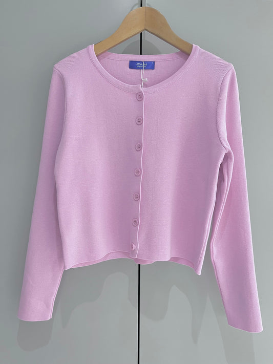 Short Cardigan (Light Purple)