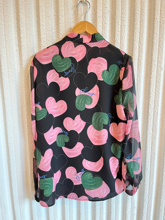 Bowtie blouse (size L)