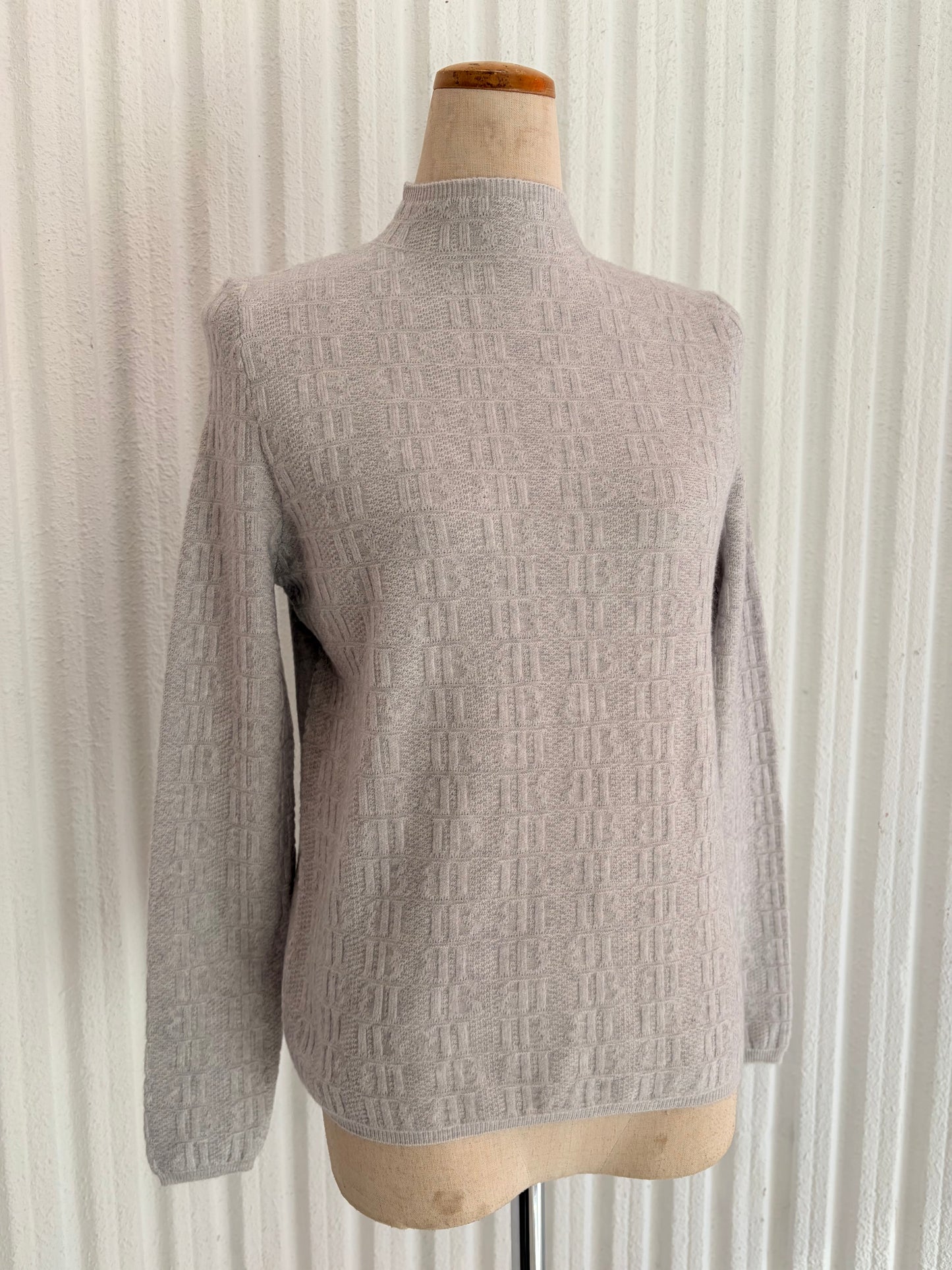 Knit top (gray)