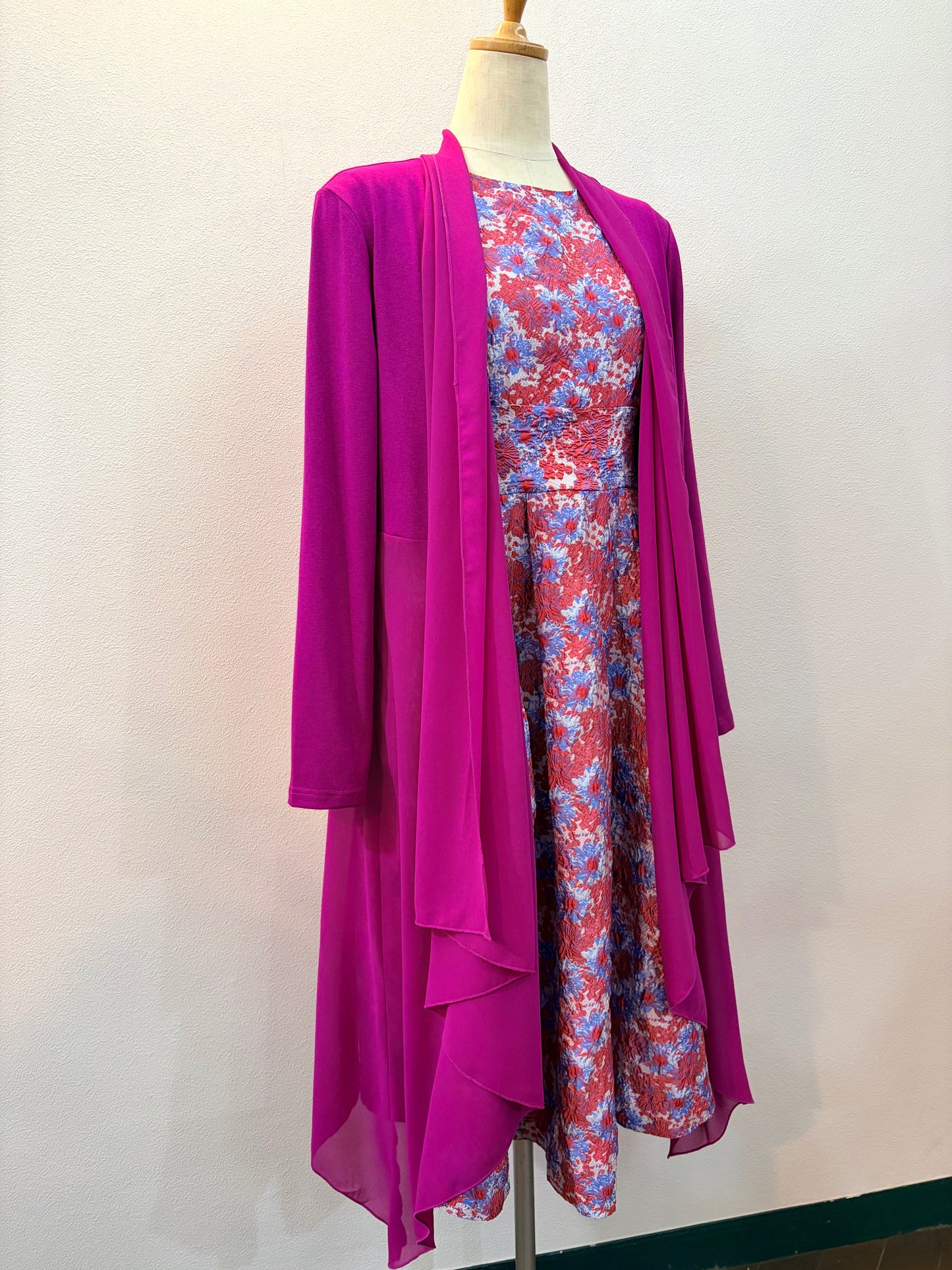 Versatile long cardigan