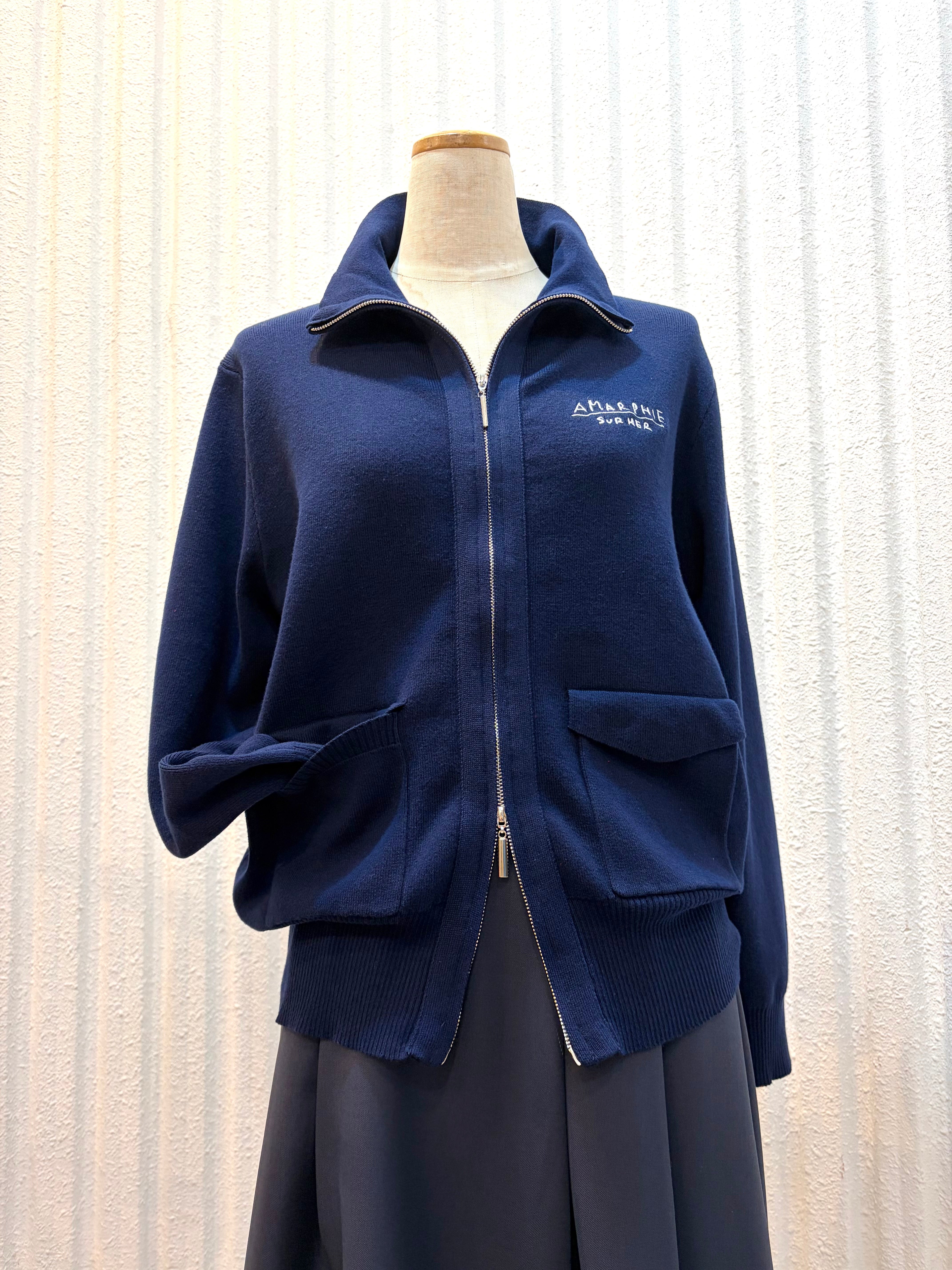 【アマルフィ専用】アパルトモン ニット タグなし新品 グレー L'Appartement(アパルトモン) Raccoon Mohair Knit ラクーンモヘア