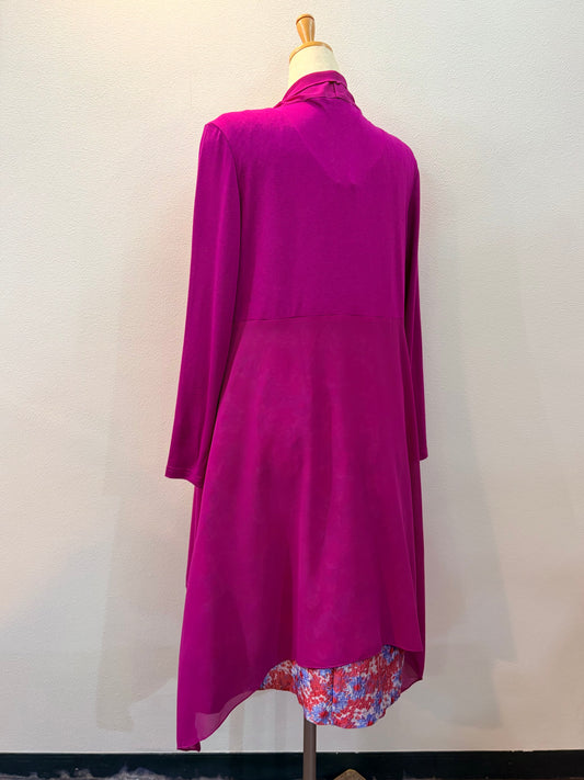 Versatile long cardigan