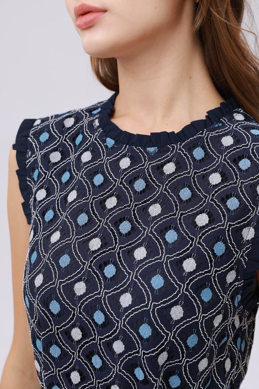 フリルノースリワンピース