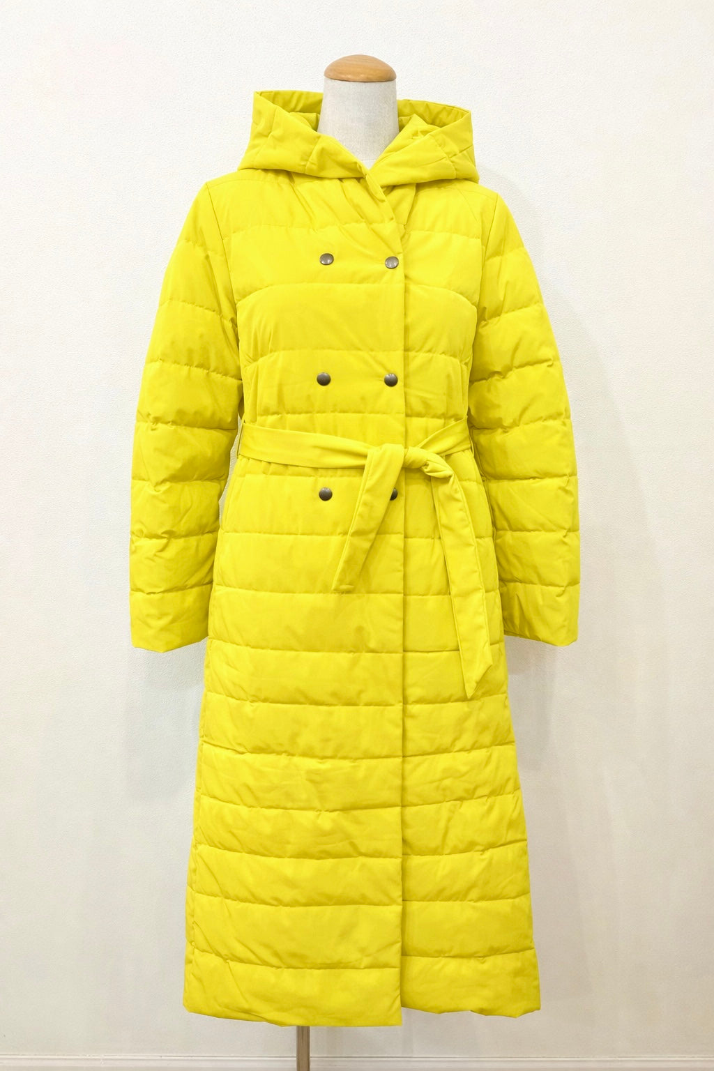 hooded down coat