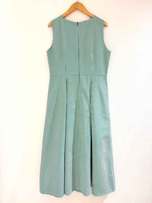 ラスト1点 XLサイズ　ギンガムチェッククラシックワンピース
