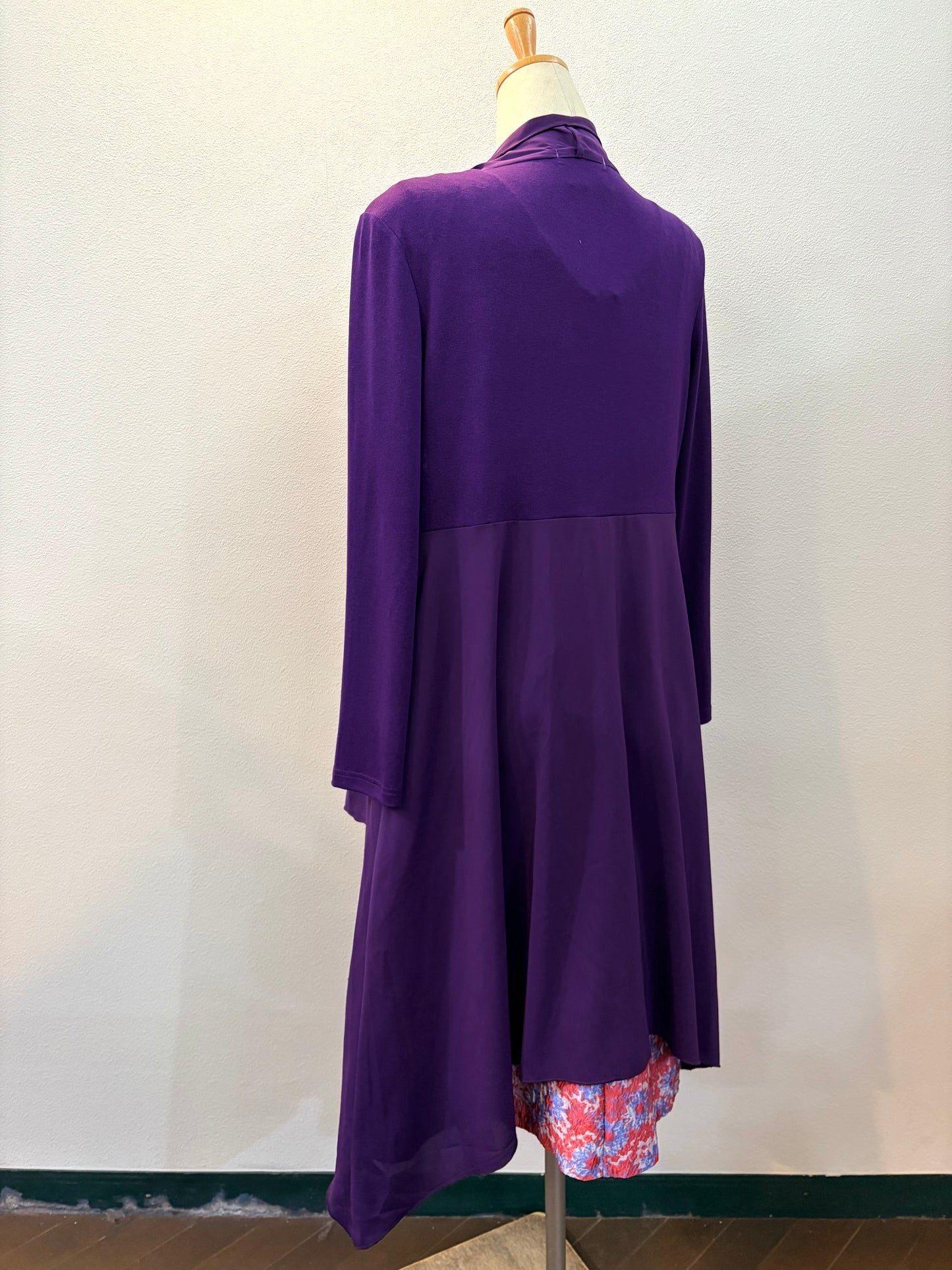 Versatile long cardigan