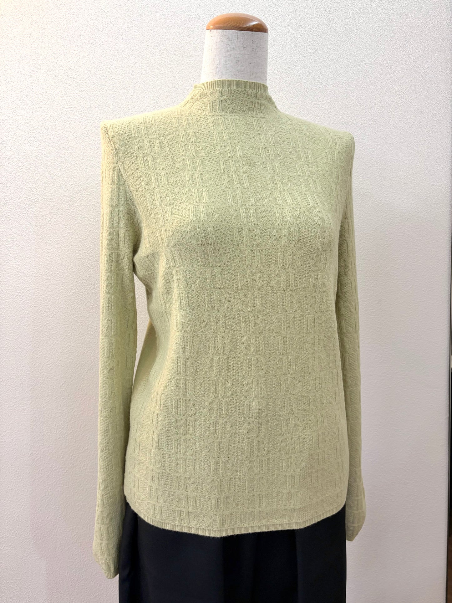 Knit top (green)