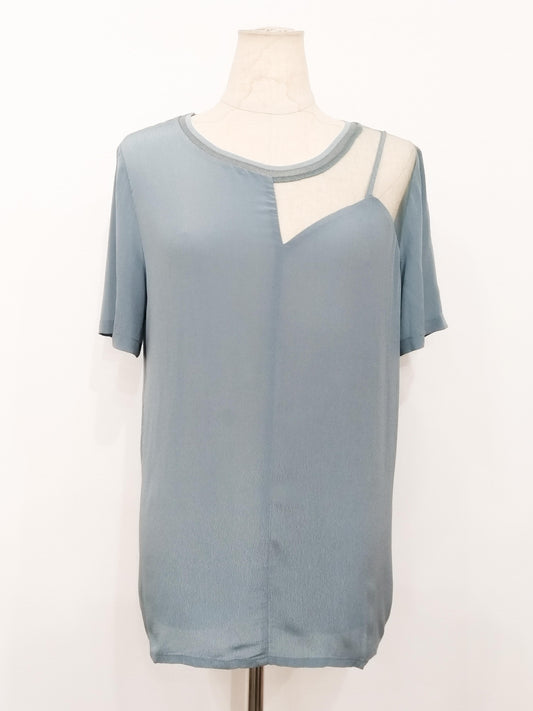 Tシャツ ブルー 【Lサイズ】