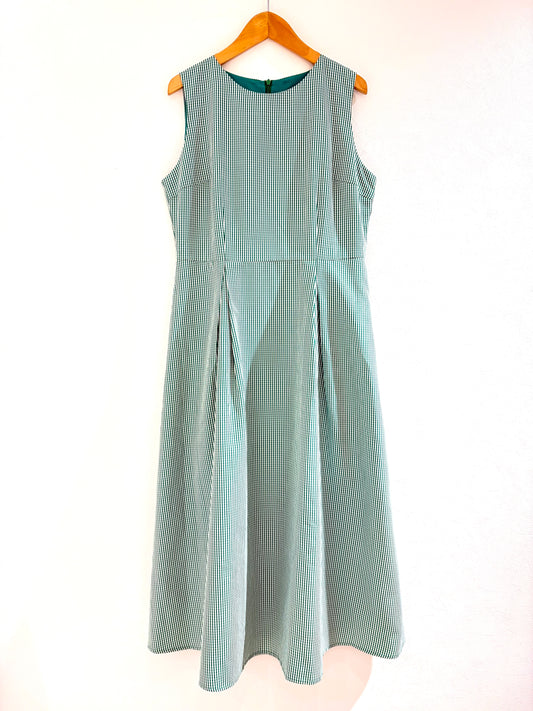 ラスト1点 XLサイズ　ギンガムチェッククラシックワンピース