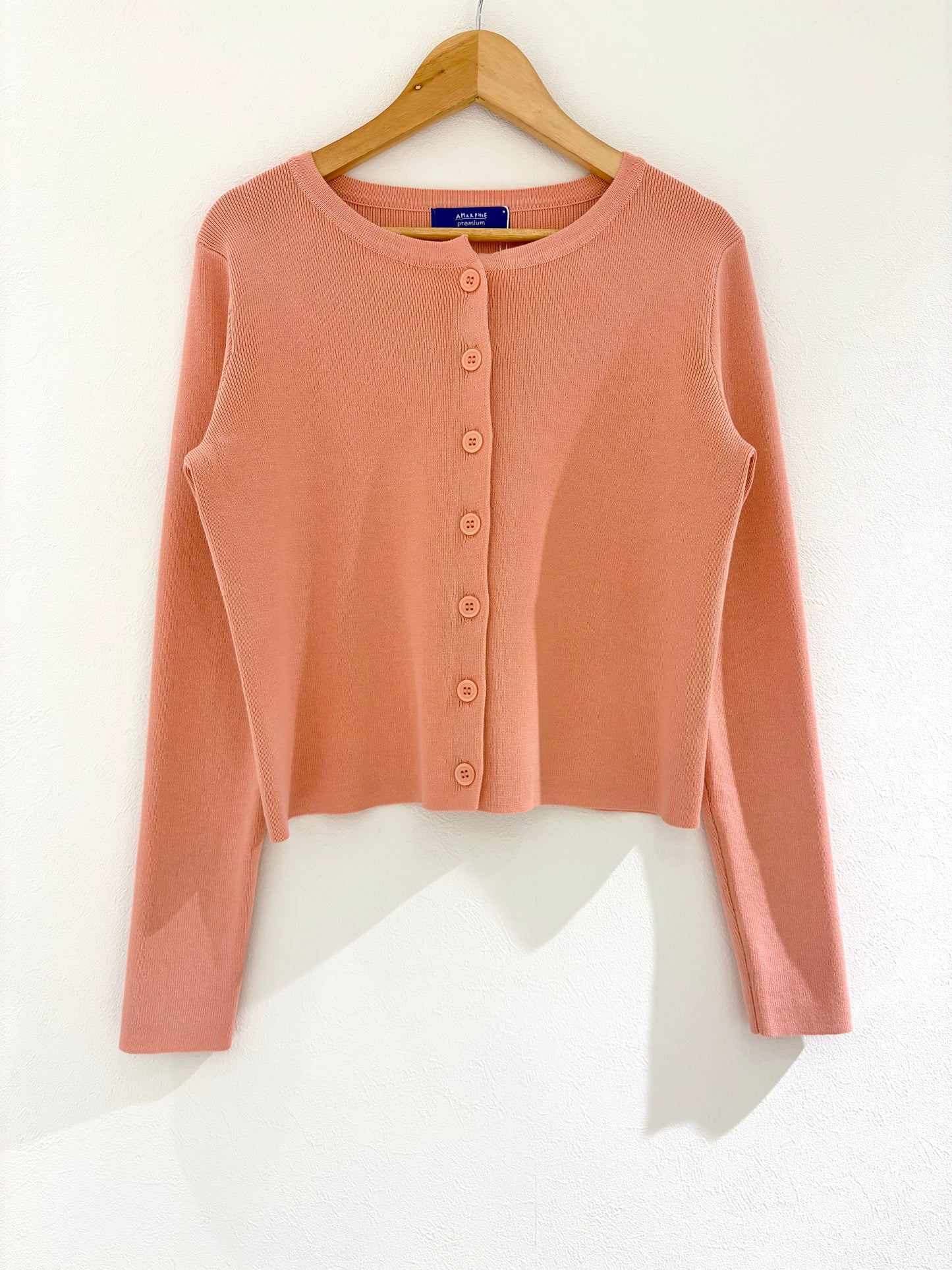 🆕ショート丈カーディガン〈ピンク〉