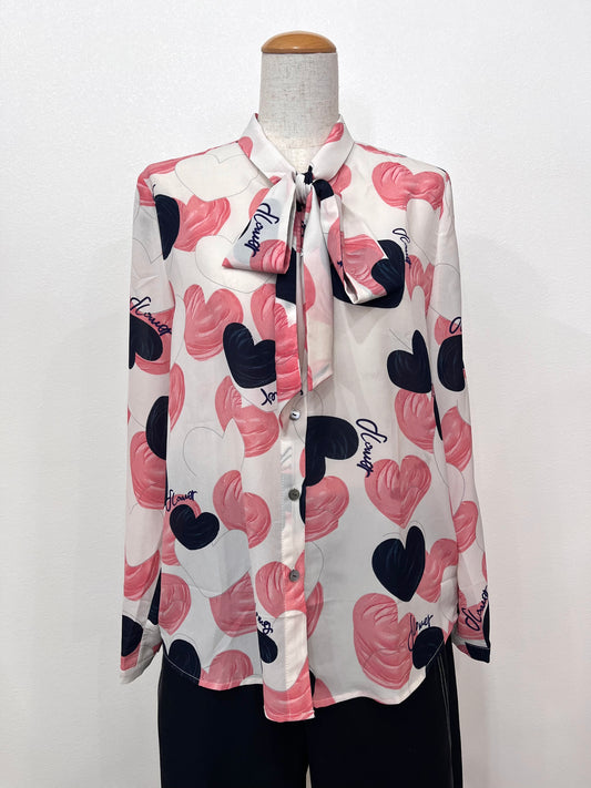 Bowtie blouse (size L)