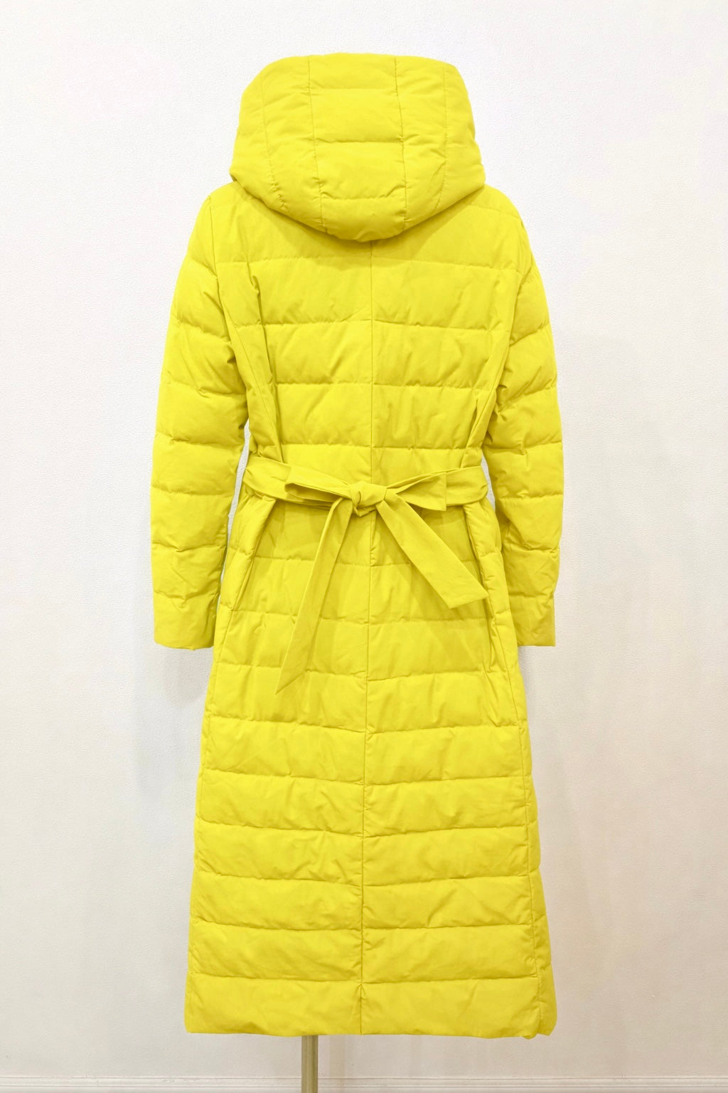 hooded down coat