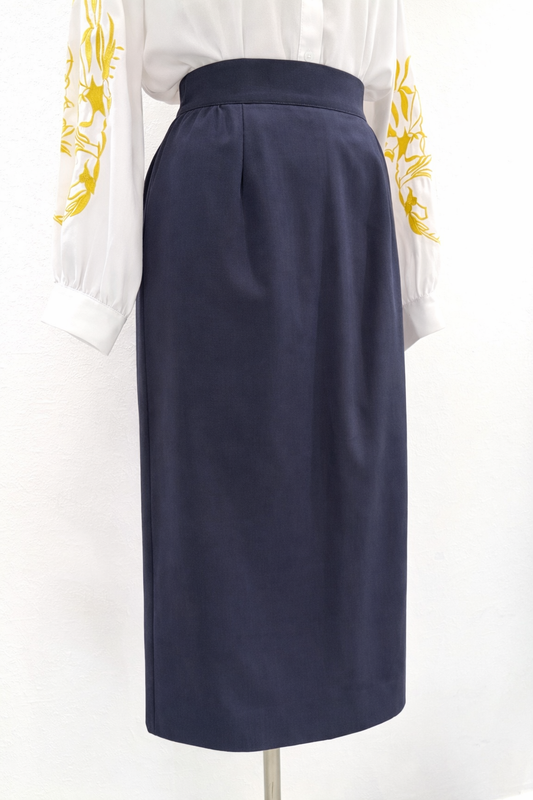 タイトスカート〈ネイビー〉